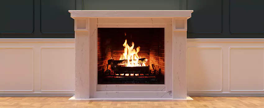 Open Flame Wood-Burning Fireplace Installation Services in Vienna, Virginia