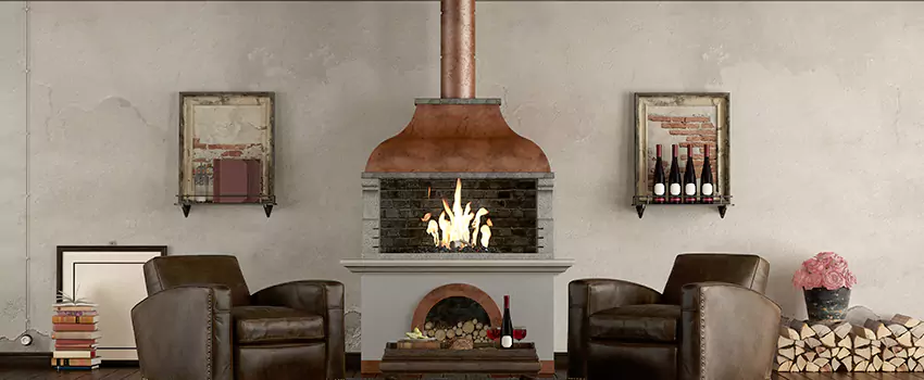 Thelin Hearth Products Providence Pellet Insert Fireplace Installation in Vienna, VA