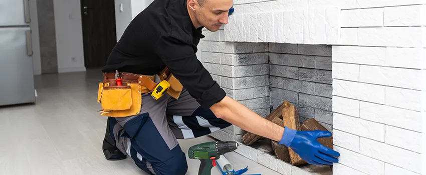 Fireplace Damaged Damper Frame Repair Services in Vienna, Virginia