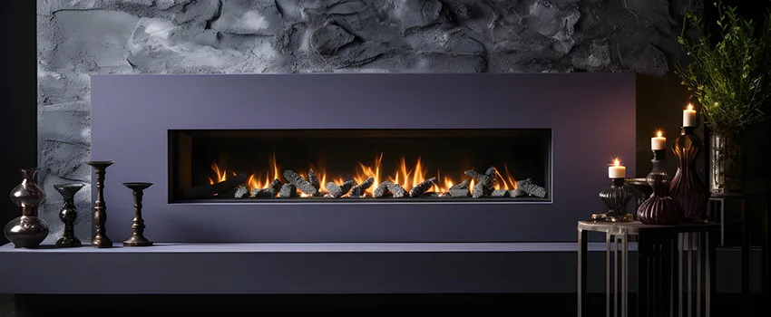 Ember Bed for Ventless Gas Fireplace in Vienna, VA