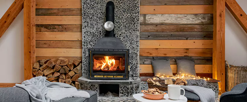 Thelin Hearth Products Direct Vent Gas Stove Fireplace Inspection in Vienna, Virginia